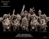 3D Printed Orc Boar Rider Regiment by Avatars of War