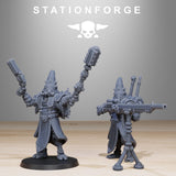3D Printed Scavenger Cultists by StationForge Miniatures