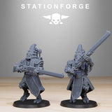 3D Printed Scavenger Cultists by StationForge Miniatures