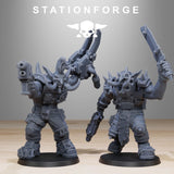 3D Printed Orkaz Troll Infantry x10 by StationForge Miniatures