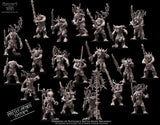 3D printed Demons of Pestilence by Avatars of War