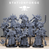 3D Printed Corrupted Socratis Squad by StationForge Miniatures