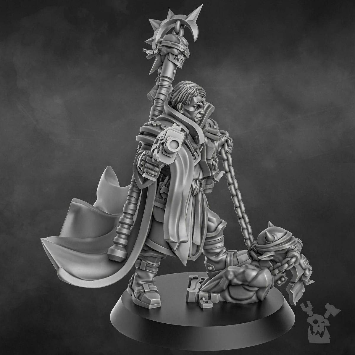 3d Printed Imperial Investigator by DakkaDakka Miniatures
