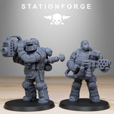 3D Printed GrimGuard Anti-Armor by StationForge Miniatures