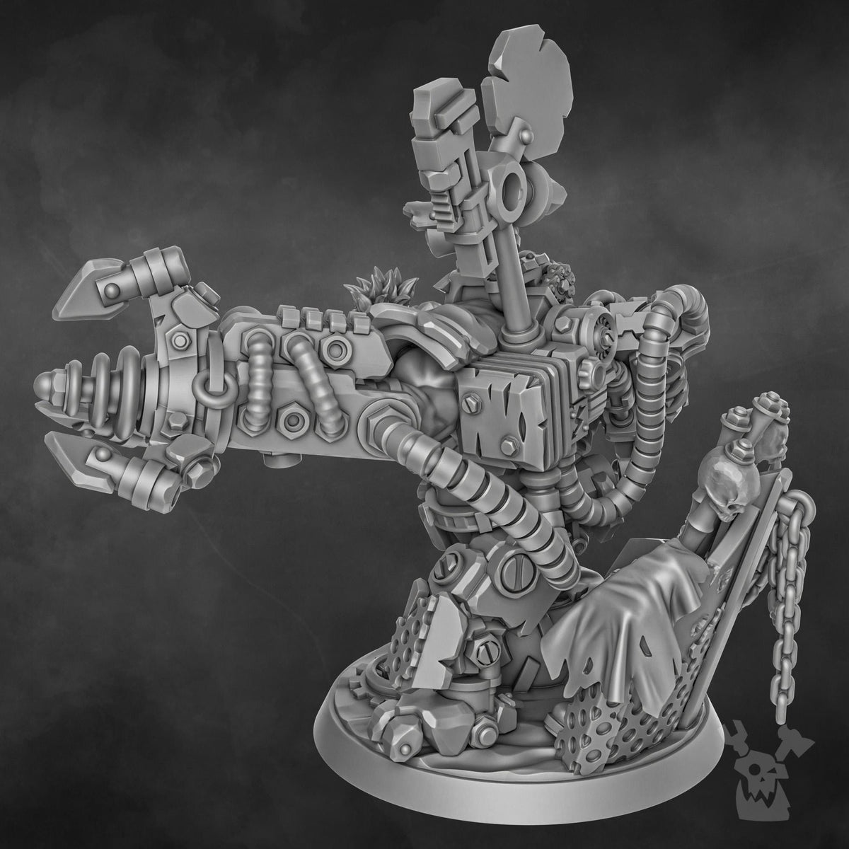 3d Printed Da Ork Tech by DakkaDakka Miniatures