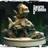 3D printed Piranha Swarms by Monolith Arts