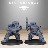 3D Printed Socratis Scouts by StationForge Miniatures