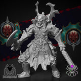 3D Printed Dark Elf Blade Master by EightLegsMiniatures