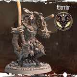 3D Printed Chaos Beast Warriors by Monolith Arts
