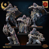 3d Printed Night Elf Arbalest Regiment by Lost Kingdom Miniatures