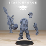 3D Printed Orkaz Team Fighters by StationForge Miniatures