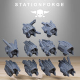 3D Printed Tarion Strike Mechs Mk1 by StationForge Miniatures