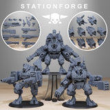 3D Printed Tarion Strike Mechs Mk1 by StationForge Miniatures