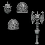 3d Printed Crimson Lords Battle Priest Upgrade Kit by Greytide Studio