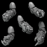 3d Printed Crimson Wings Fists x10 by Greytide Studio