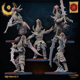 3D Printed Night Elf Warrior Regiment x10 by Lost Kingdom Miniatures
