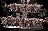 3D printed Minotaur Battle Ready Regiment by Avatars of War