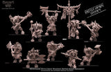 3D printed Minotaur Battle Ready Regiment by Avatars of War