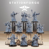 3D Printed Scavenger Preachers by StationForge Miniatures