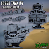 3d Printed Gobbo Tanks by Mekka Miniatures
