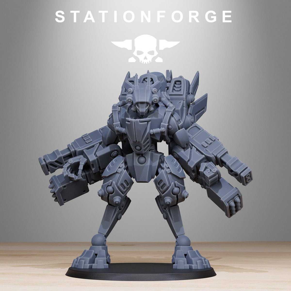 3D Printed Tarion Elder Mech Mk1 by StationForge Miniatures