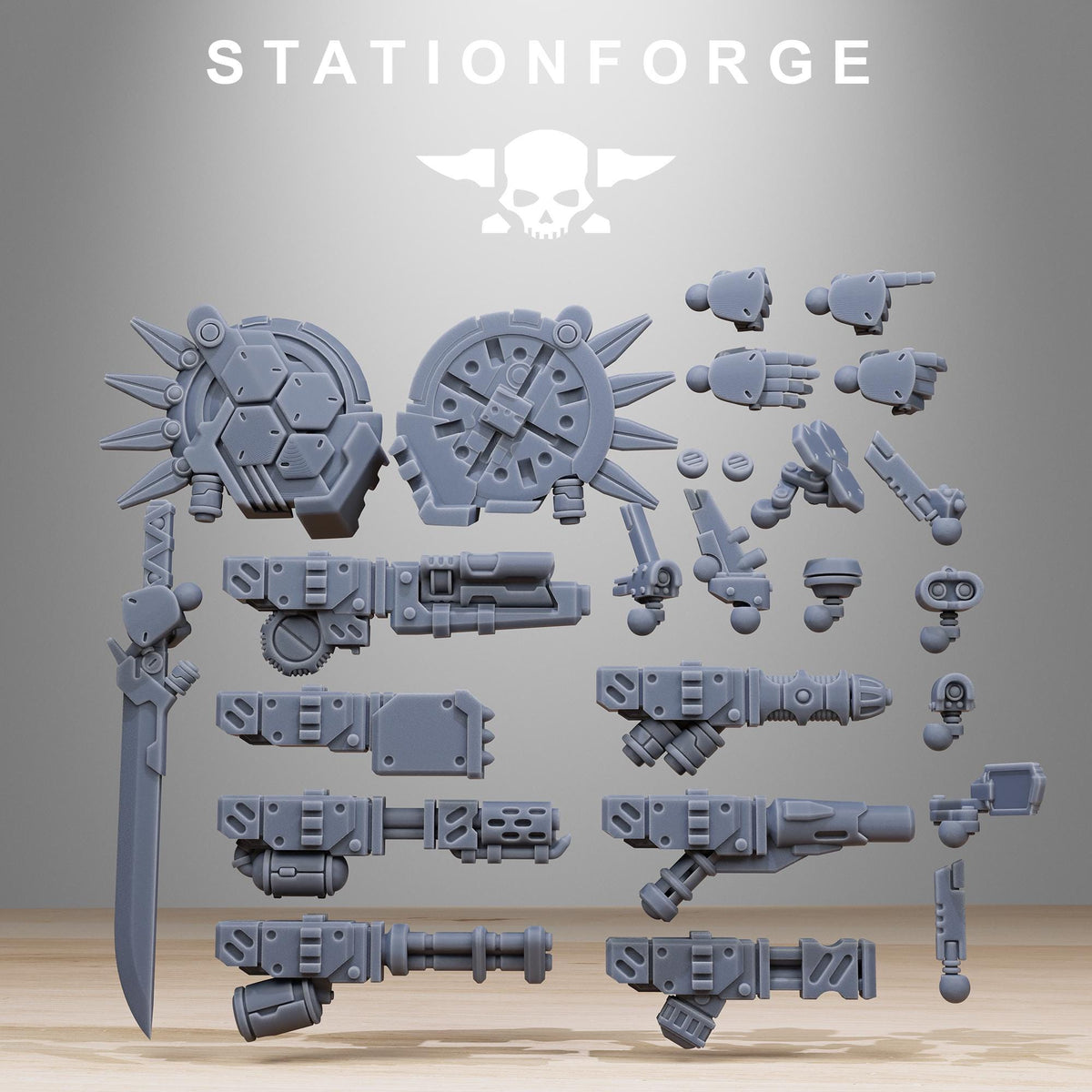 3D Printed Tarion Elder Mech Mk1 by StationForge Miniatures