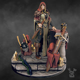 3d Printed Leona The Forestborn by DakkaDakka Miniatures