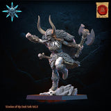 3D Printed Chaos Barbarian Queen by Lost Kingdom Miniatures