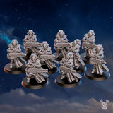 3d Printed Stormpride Heavy Sisters Squad by DakkaDakka Miniatures