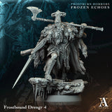 3D Printed Frostbound Drengrs by Archvillain Games