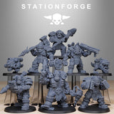 3D Printed Orkaz Smashaz by StationForge Miniatures