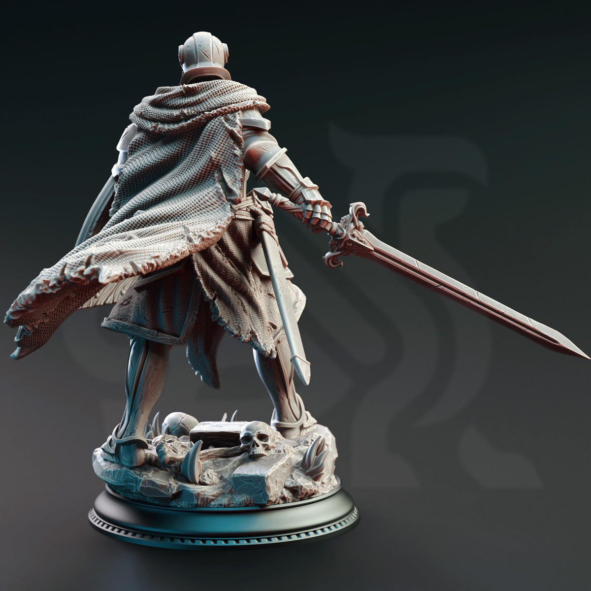 3D Printed Cursed Paladin of Vengeance by DM Stash