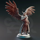 3D Printed Tiefling Divine Soul Sorcerer by DM Stash