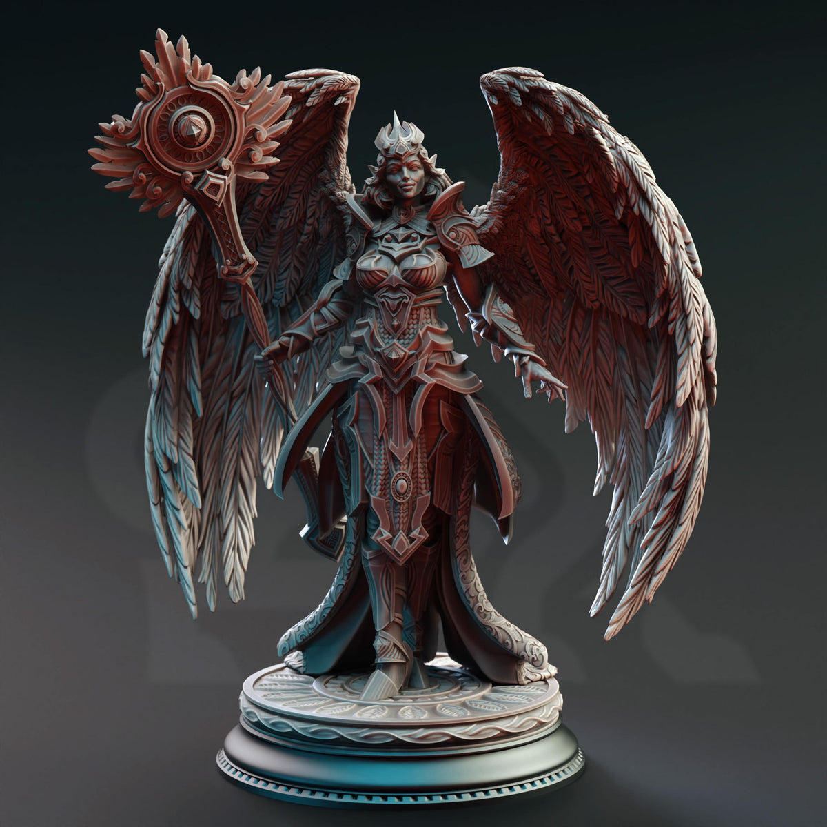 3D Printed Angelic Cleric by DM Stash