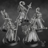3d Printed Blightshield Witch Squad x5 by DakkaDakka Miniatures