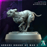3D Printed Ardere Warhounds by Archvillain Games