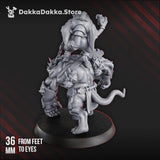 3D Printed Gargant Digger Rat by DakkaDakka Miniatures