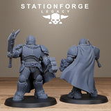 3D Printed Solaris Infantry by Stationforge Miniatures
