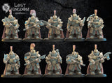 3d Printed Dwarf Magyabor Guard by Lost Kingdom Miniatures