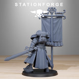 3D Printed Vodalites Flag Bearer by StationForge Miniatures