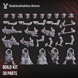 3D Printed Rat Miner Swarm by DakkaDakka Miniatures