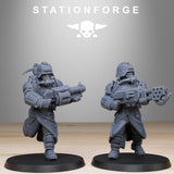 3D Printed GrimGuard Bombardiers by StationForge Miniatures