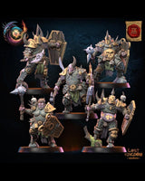 3D Printed Gluttony Regiment x10 by Lost Kingdom Miniatures