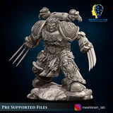 3d Printed Son of The Aesir Champion By Meshbrain Labs Miniatures