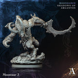 3D Printed Moontaurs by Archvillain Games