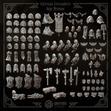 3d Printed Eternal Crusader Loincloths x10 Upgrade Kit by Greytide Studio