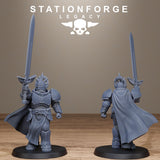 3D Printed Solaris Greatswords by StationForge Miniatures