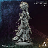 3D Printed Wailing Omens by Archvillain Games