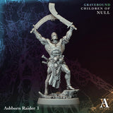 3D Printed Ashborn Raiders by Archvillain Games