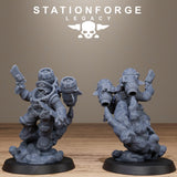 3D Printed Ironvale Skyreapers by StationForge Miniatures